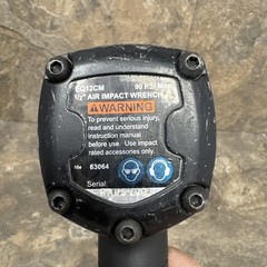 Central Pneumatic Earthquake EQ12CM 1/2″ Impact Wrench Air Pneumatic Mechanic