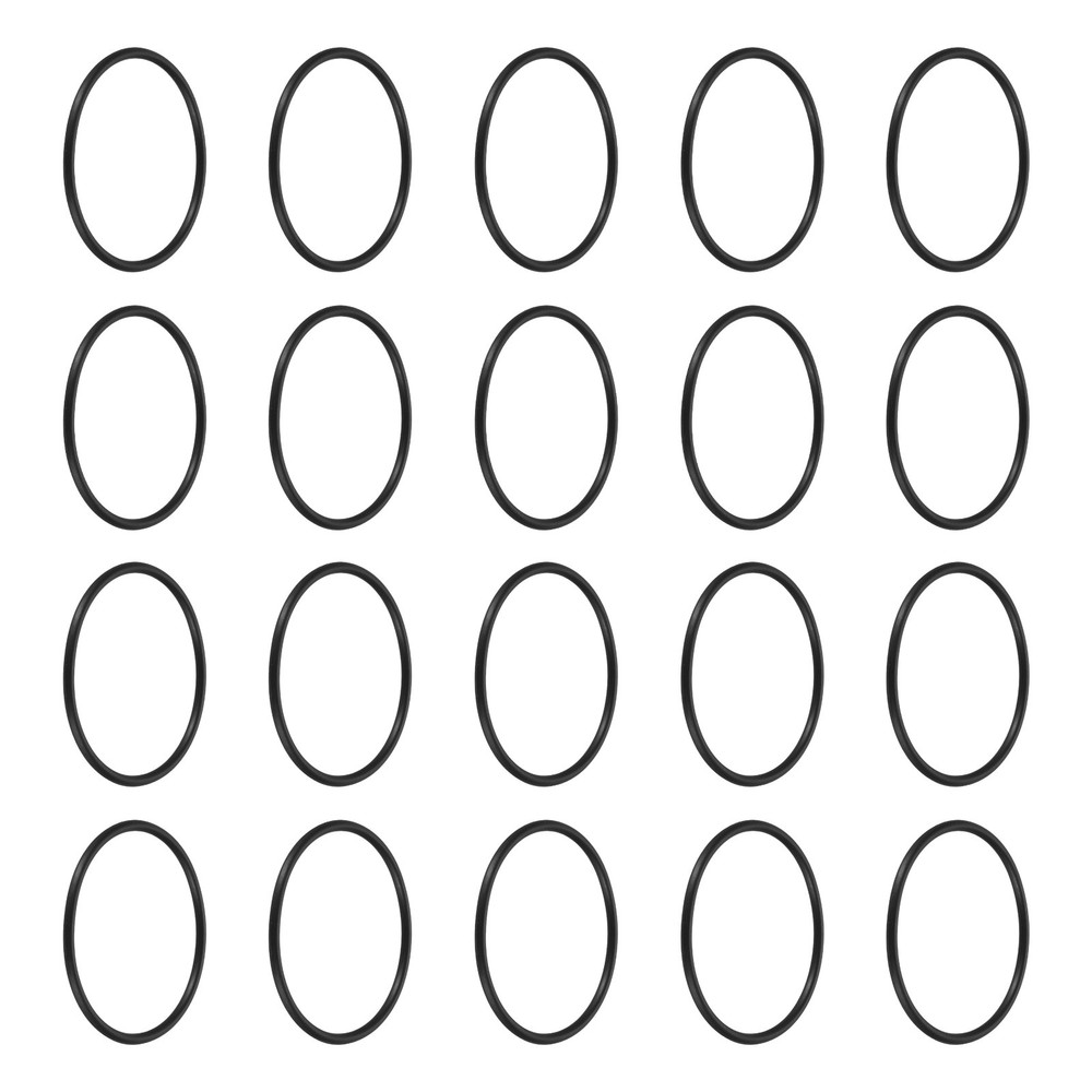 36Pcs AS-026 Nitrile Rubber O-Ring 1-1/4″ ID 1-3/8″ OD 1/16″ Width for Sealing