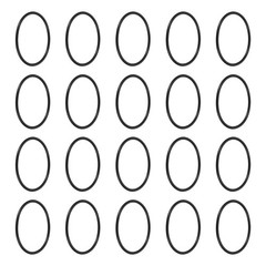 36Pcs AS-026 Nitrile Rubber O-Ring 1-1/4″ ID 1-3/8″ OD 1/16″ Width for Sealing