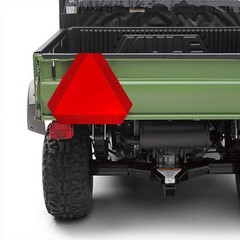 Reflective Slow Vehicle Sign 14″x16″ Safety Triangle Golf Cart,Tractor, UTV