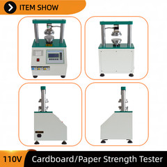 Paperboard Strength Testing Machine 110V 200W for Edge/Ring Crush & Burst Tests