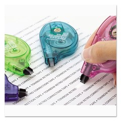 Tombow Mono Correction Tape Retro Applicator Pack 10 Count (Pack of 1), White