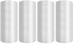 4 PACK of 984ft x 8″ x 8″ Air Pillow Cushion Bubble Film Roll for Wrap Packaging