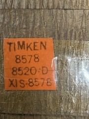 Timken 8578-8520-D Quick Ship
