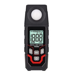 Portable LCD Luxmeter 0 to 200000 Lux Adjustable Unit Light Measurement