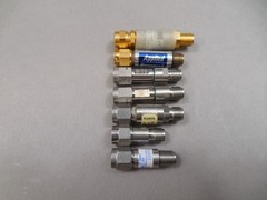 Lot of 7 Attenuators Weinschel, MA-Com, SMA