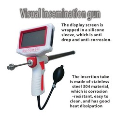 Animal Visual Insemination Rotatable HD Screen Photo Record Artificial GRQA