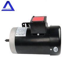 2 HP 3 Phase General Electric Motor 56C Frame 1800 RPM TEFC 230 / 460 Volt