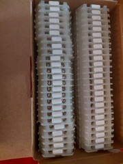 SQUARE D 9080 GM6 Terminal Blocks 600V 30A Box of 50 New
