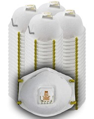 NEW! 8 BXS 3M 8511 N95 Particulate Respirator Protection Masks Exhalation Valve