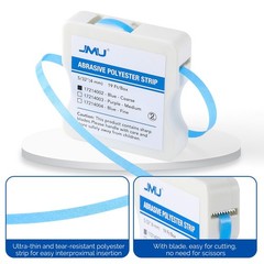 JMU Dental Abrasive Strips Polyester Polishing Strip Coarse/Medium/Fine