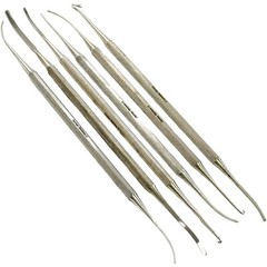 6 Piece Set – Varady Phlebectomy Extractors And Skin Hooks Plastic Surgery