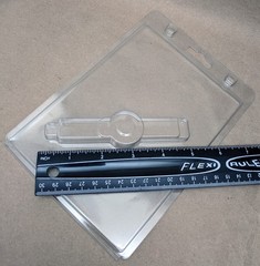 25pcs: Clear Plastic Clamshell Packaging Blister 5 1/2″ x 8″ Retail Display