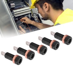 10pcs Banana Jack Socket Durable Connectors For Electronic Instruments