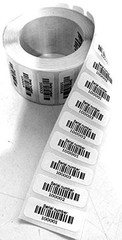 1000 UPC Bar Code Poly BOPP Plastic Weather & UV Resistant Stickers Labels