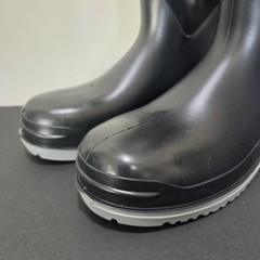 Dunlop Women’s/Men’s Rubber Boot, Steel Toe, 16″ Height, Black, Size M-6 W-8