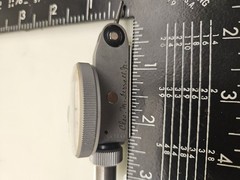 Compac 245GA Dial Test Indicator .0001″ Swiss Made Jeweled w/o Case Genève