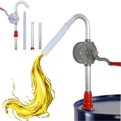 5 to 55 Gallon Drum Rotary Barrel Pump Hand Crank Diesel Fuel Oil Transfer Pump