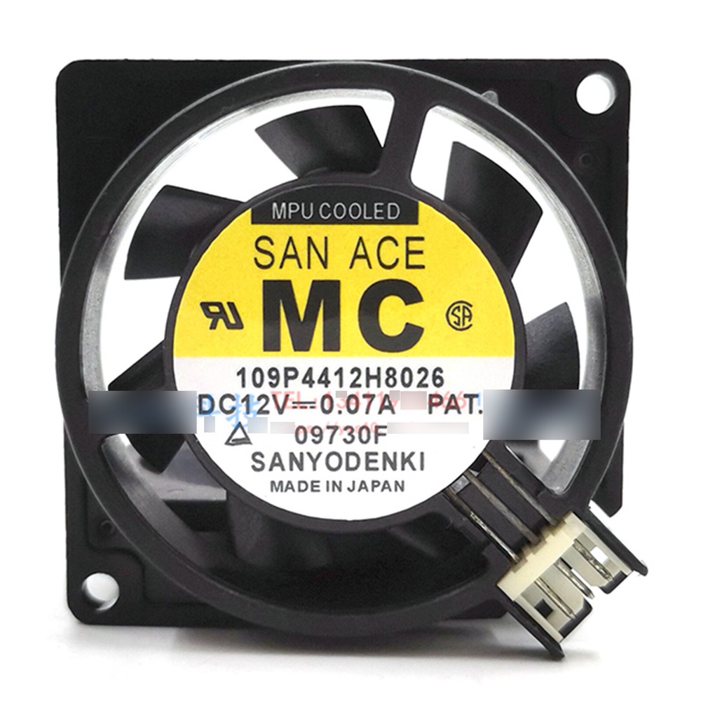 1PC NEW SANYO DENKI 109P4412H8026 12V 0.07A Cooling Fan Fast delivery