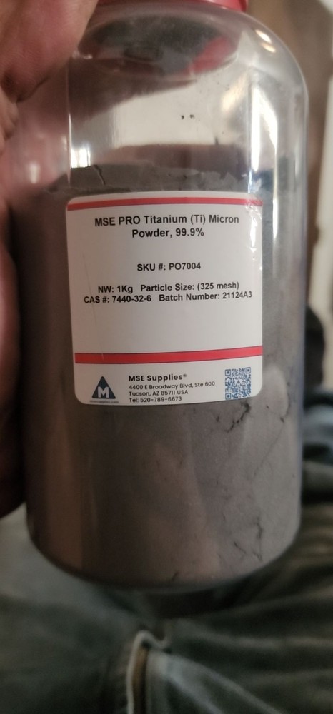 Titanium Powder Unopened Kilo
