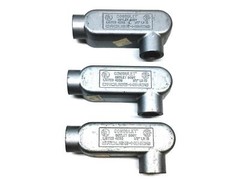 Crouse-Hinds 1/2 Inch 5 CU IN Condulet Outlet Body 425B LR19 [Lot of 3] NOS