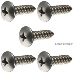Stainless Steel Phillips Drive Sheet Metal Tapping Screws Grade 18-8 Qty 50 pc