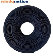 100 FT 100′ Feet BLACK 3/8″ 3/8 inch Polyolefin 2:1 Heat Shrink Tubing