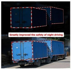 2 Inch x 100 Feet DOT-C2 Reflective Tape – Waterproof For Trailers, Cars, Trucks