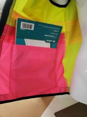 Three Tone High Visibility Yellow / Pink Safety Vest Size Small – 3XL
