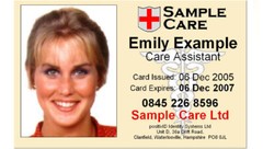 Custom Printed PVC Card Name Badge Printed PVC Plastic Credit Card Sized