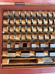 Precision 81-Piece Steel Gauge Block Set, Grade B Accuracy, Corrosion-Resistant