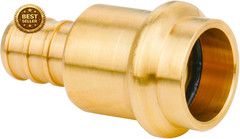 12 Pack 1/2″ Pro Press PEX Adapter Brass Copper to PEX B Fittings Lead Free