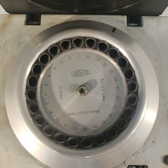 Sorvall Du Pont MicroSpin 24P Microcentrifuge centrifuge Fixed Angle Rotor