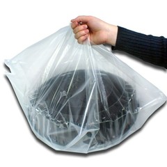 Pak-Sher Party Tray Bag Clear, 40 lb. | 50/Pack