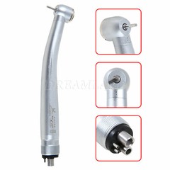 1-10pcs Dental High Speed Turbine Handpiece (LED E-generator) 4 Hole Push Button