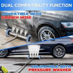 16 Inch 4000 PSI Undercarriage Washer with 3 Extension Wands