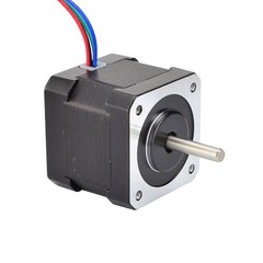 STEPPERONLINE Nema 17 Stepper Motor 45Ncm(64oz.in) 2A 40mm w/1m Cable &Connector
