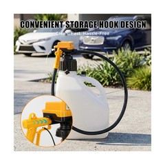4.5 GPM Cordless Fuel Transfer Pump with 51” PVC hose, Compatible with DeWal…