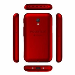 POCKETALK S Translator Global Communication eSIM (2years) 74 languages Red