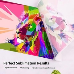 Creative 150 Sheets Sublimation Paper 8.5×11 – Biodegradable & Durable