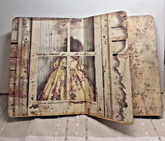 Junk Journal THROUGH THE ATTIC WINDOWS