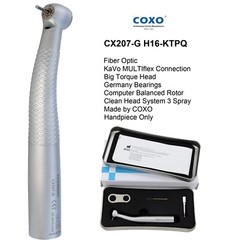 COXO Dental Fiber Optic LED High Speed Handpiece For KaVo MULTIflex CX207-GK-TP