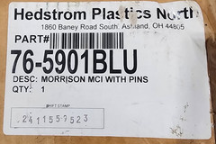 Morrison Medical MCI Backboard with Pins, Blue Color. Brand New