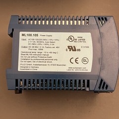 PULS ML100 MiniLine 48-56 Volts 100-Watts 1Phase 47-63Hz Power Supply ML100-105