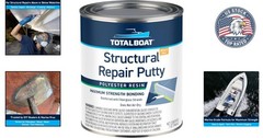 Versatile Fiber Reinforced Putty – 32oz for Marine, Auto, and Home Repair Needs