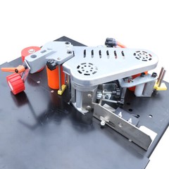 Double Side Gluing Wood Banding Machine 110V Portable 1200W Edge Bander Machine