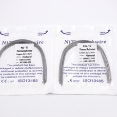 Dental Ortho Thermal Activated Niti Arch Wire Rectangular Ovoid/Square/Natural