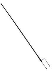 48″ Heavy-Duty Electric Poultry Netting Replacement Poles – Durable Fiberglass P