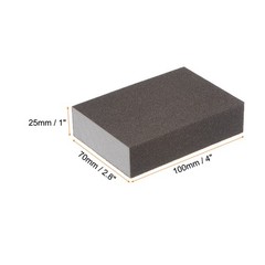 10pcs Superfine Sanding Sponge Blocks 500-600 Grit Sanding Block 100x70x25mm