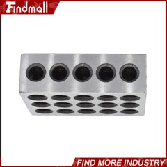 5 MATCHED PAIRS ULTRA PRECISION 1-2-3 BLOCKS 23 HOLES .0001″ MACHINIST 123